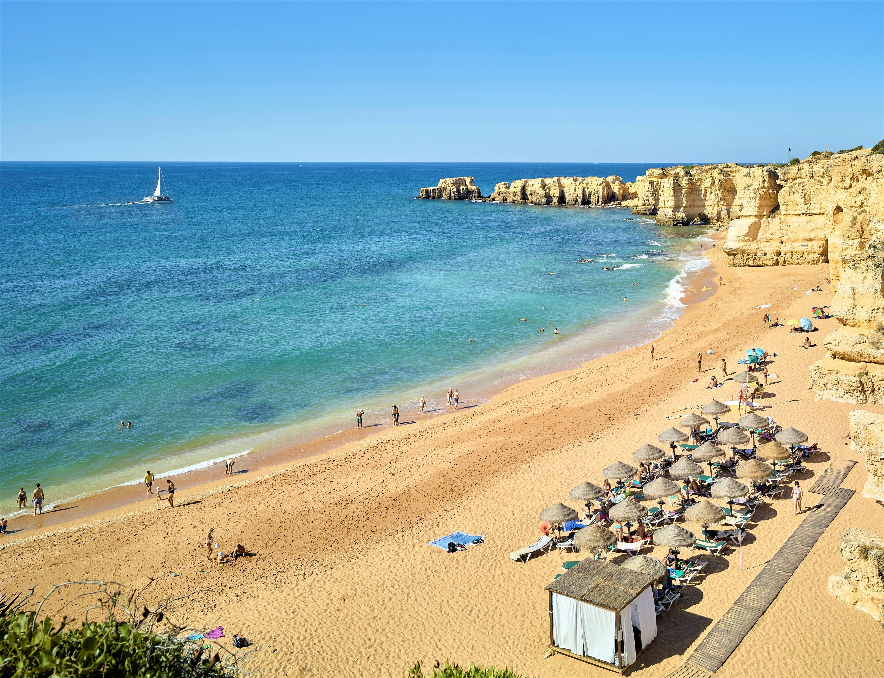 Hotel Baia Grande Albufeira Luaran gambar